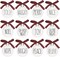 Set of 12 Christmas Ball Ornaments Shatterproof White Bulbs with Buffalo Plaid Bows Farmhouse Christmas Tree Decor Decorative Christmas Tree Hanging Ornaments